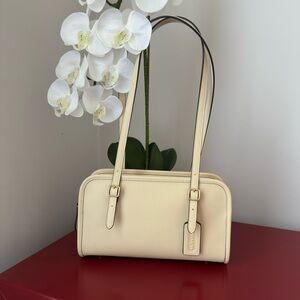 Coach Swing Zip Leather Bag - Moonlight NWT